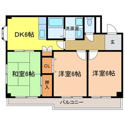 ローズホールの物件間取画像